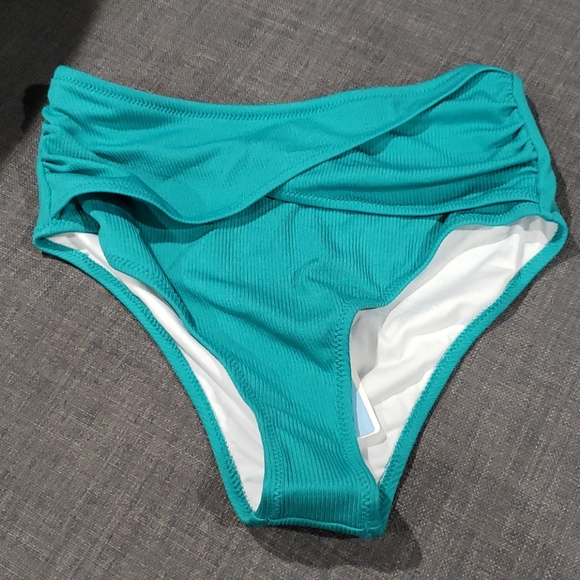 NWT Cupshe Teal Bikini Bottom - Picture 3 of 5